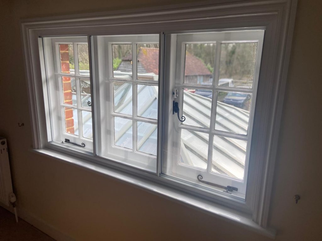 Secondary Glazing after Rushmoor Windows and Doors Ltd services